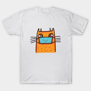 Cat In A Mask T-Shirt